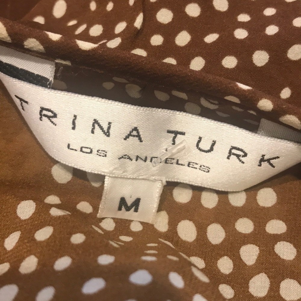 Trina Turk wrap blouse - Picture 7 of 7